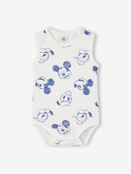 2er-Pack ärmellose Baby Bodys Disney MICKY MAUS - himmelblau - 2