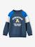 Jungen Sport-Sweatshirt, Colorblock-Style Oeko-Tex - marine - 2