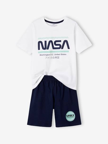 Kurzer Kinder Schlafanzug NASA - marine - 1
