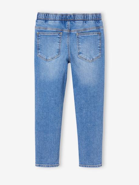 Jungen Slim-Jeans mit Dehnbund BASIC - blue stone - 2