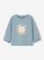 Baby Sweatshirt mit Recycling-Polyester - graublau - 1