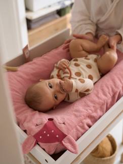 -2er-Set Frottee-Schonbezüge für Baby Wickelauflage, personalisierbar