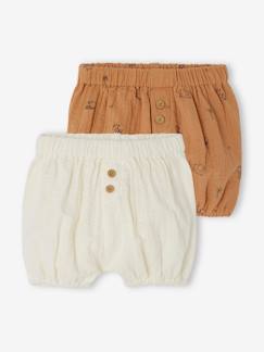 2er-Pack Baby Shorts aus Musselin -  - [numero-image]