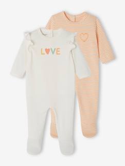 2er-Pack Baby Strampler aus Jersey Oeko-Tex -  - [numero-image]