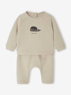 -Baby-Set: Sweatshirt & Hose