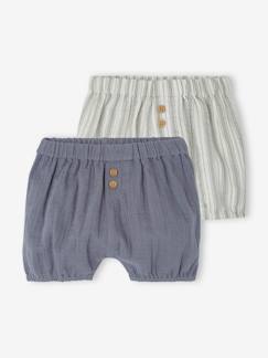 -2er-Pack Baby Shorts aus Musselin