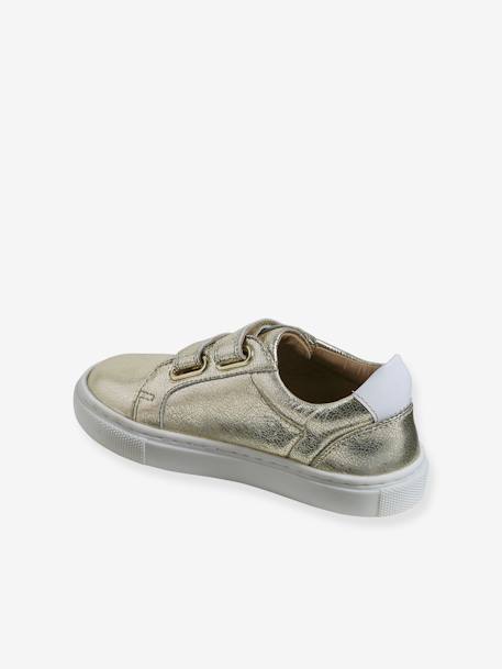 Kinder Sneakers in Metallic-Optik - gold - 4