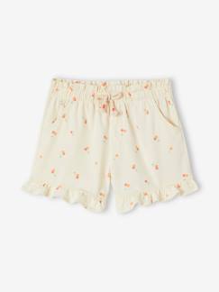 Maedchenkleidung-Shorts & Bermudas-Mädchen Shorts mit Volants