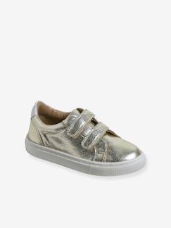 -Kinder Sneakers in Metallic-Optik