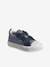 Kinder Stoff-Sneakers mit Klett und Anziehtrick - set blau - 1