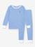 Geringelter Kinder Schlafanzug PETIT BATEAU - blau - 1