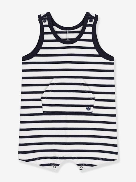 Baby Sommer-Overall PETIT BATEAU - marine - 1