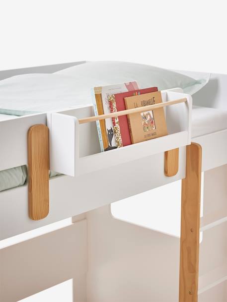 Kinderzimmer Hänge-Bücherregal für Hochbett EVEREST - weiß - 4