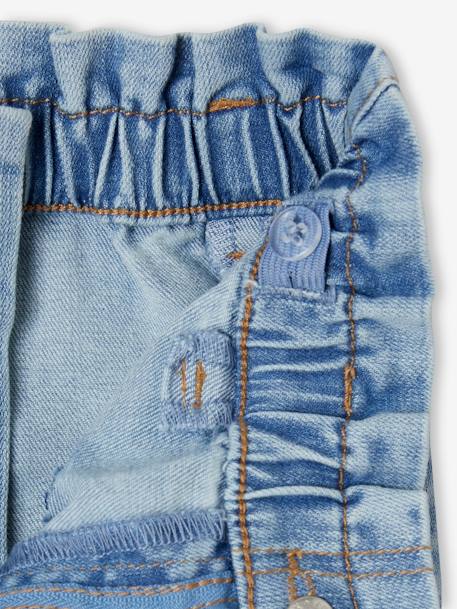 Die UNVERWÜSTLICHE, robuste Mädchen Paperbag-Jeans - double stone - 4
