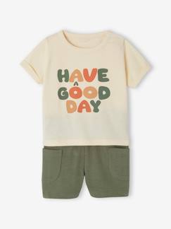 Baby-Set: T-Shirt & Shorts Oeko-Tex -  - [numero-image]