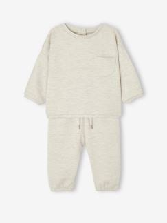 Babymode-Baby-Sets-Baby-Set: Sweatshirt & Hose, personalisierbar Oeko-Tex