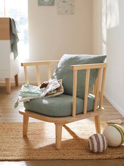 Kinderzimmer-Kindermöbel-Kinderstühle, Kindersessel-Kinder Sessel mit Cordbezug, Retro