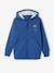 Jungen Kapuzensweatjacke, Monster-Zacken - blau - 1