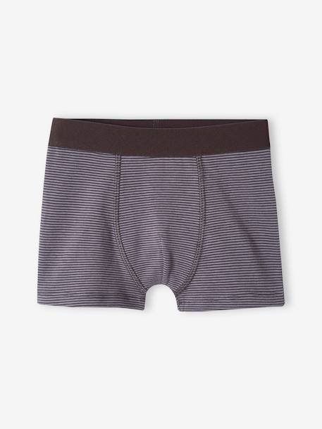 5er-Pack Jungen Boxershorts mit Bio-Baumwolle - wollweiß - 5