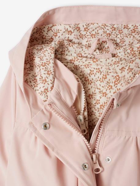 Baby 3-in-1-Jacke mit Recycling-Polyester - pudrig rosa - 6