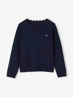 Maedchenkleidung-Pullover, Strickjacken & Sweatshirts-Pullover-Personalisierbarer Mädchen Pullover BASIC Oeko-Tex