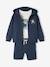 Jungen Sport-Set: Sweatjacke, T-Shirt & Shorts - marine - 1