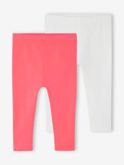 Babymode-2er-Pack Mädchen Baby Leggings BASIC