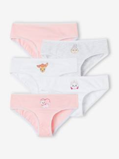 Maedchenkleidung-Unterwäsche, Socken, Strumpfhosen-5er-Pack Mädchen Slips Disney Animals