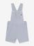 Kurze Baby Latzhose PETIT BATEAU - blau - 1