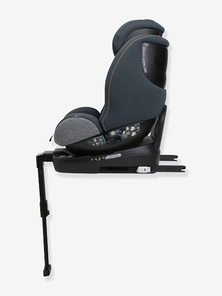 Kindersitz Seat3Fit i-Size Air Melange CHICCO, 40-125 cm, Gr. 0+/1/2 - graublau+schwarz - 5