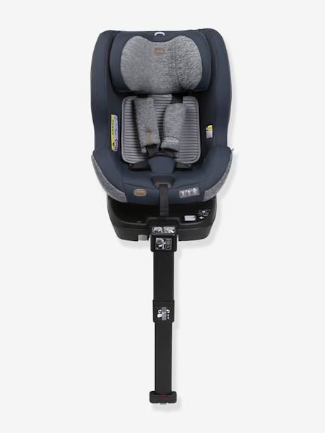 Kindersitz Seat3Fit i-Size Air Melange CHICCO, 40-125 cm, Gr. 0+/1/2 - graublau+schwarz - 3