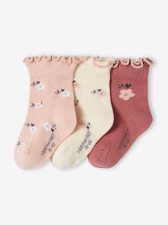 Babymode-Socken & Strumpfhosen-3er-Pack Mädchen Baby Socken Oeko-Tex