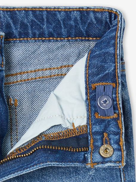 Gerade Mädchen Jeans, Hüftweite SLIM - bleached+blue stone - 8