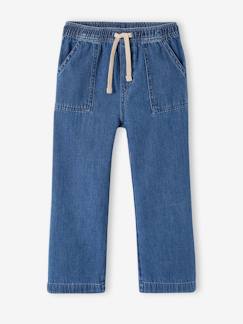 Mädchen Loose-fit-Jeans mit Schlupfbund Oeko-Tex -  - [numero-image]