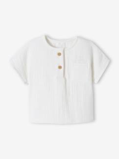 Babymode-Hemden & Blusen-Baby Henley-Shirt, personalisierbar
