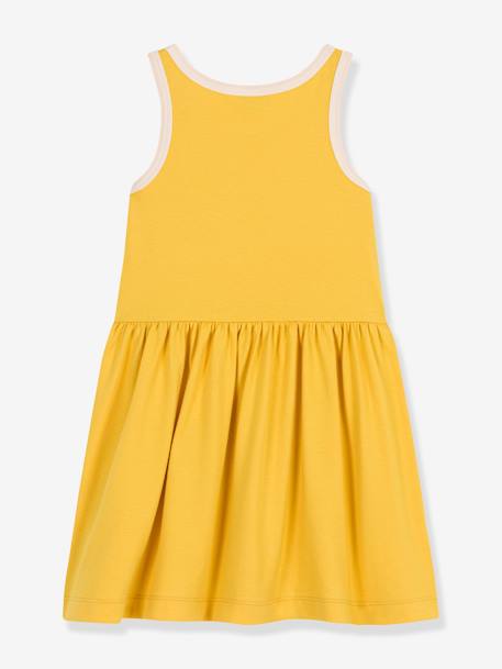 Ärmelloses Mädchen Kleid PETIT BATEAU - gelb - 2