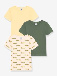 Jungenkleidung-Shirts, Poloshirts & Rollkragenpullover-Shirts-3er-Pack Kinder T-Shirts PETIT BATEAU