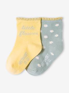 Babymode-Socken & Strumpfhosen-2er-Pack Mädchen Baby Socken Oeko-Tex