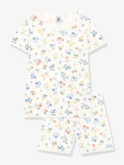 Maedchenkleidung-Schlafanzüge & Nachthemden-Mädchen Sommer-Schlafanzug PETIT BATEAU