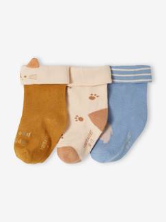 Babymode-3er-Pack Baby Socken mit Tieren Oeko-Tex