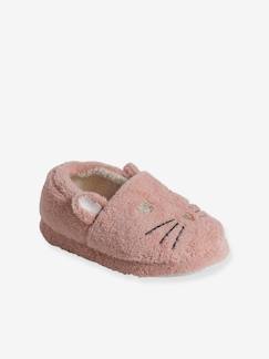 Kinderschuhe-Mädchenschuhe-Hausschuhe-Kuschelige Kinder Hausschuhe, Katze