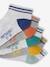 5er-Pack Jungen Kurzsocken BASICS - grau meliert - 2