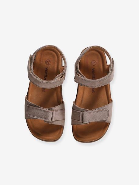 Kinder Klett-Sandalen - marine+sandfarben - 9