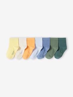 Jungenkleidung-Unterwäsche & Socken-Socken-7er-Pack Jungen Socken BASICS Oeko-Tex
