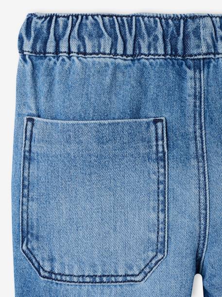 Jungen Cargo-Jeans mit Dehnbund Oeko-Tex - blue stone+double stone+schwarz denim - 6