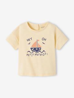 Babymode-Bio-Kollektion: Baby T-Shirt mit Meeres-Motiven