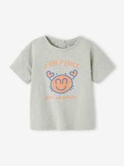 Babymode-Bio-Kollektion: Baby T-Shirt mit Meeres-Motiven