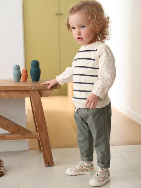 Baby 2-in-1-Pullover - wollweiß - 5