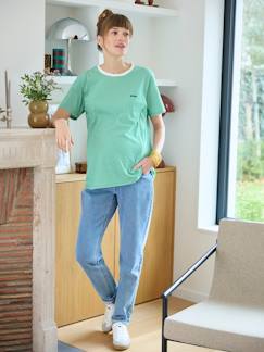Umstandsmode-Umstandsshirts-T-Shirt aus Baumwolle, Schwangerschaft & Stillzeit, personalisierbar Oeko-Tex
