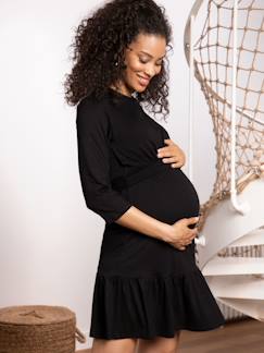 -Minikleid für Schwangerschaft & Stillzeit JENNA ENVIE DE FRAISE